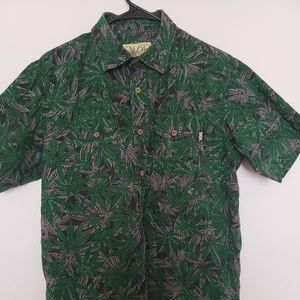 DGK Home Grown Button up Shirt Sz M